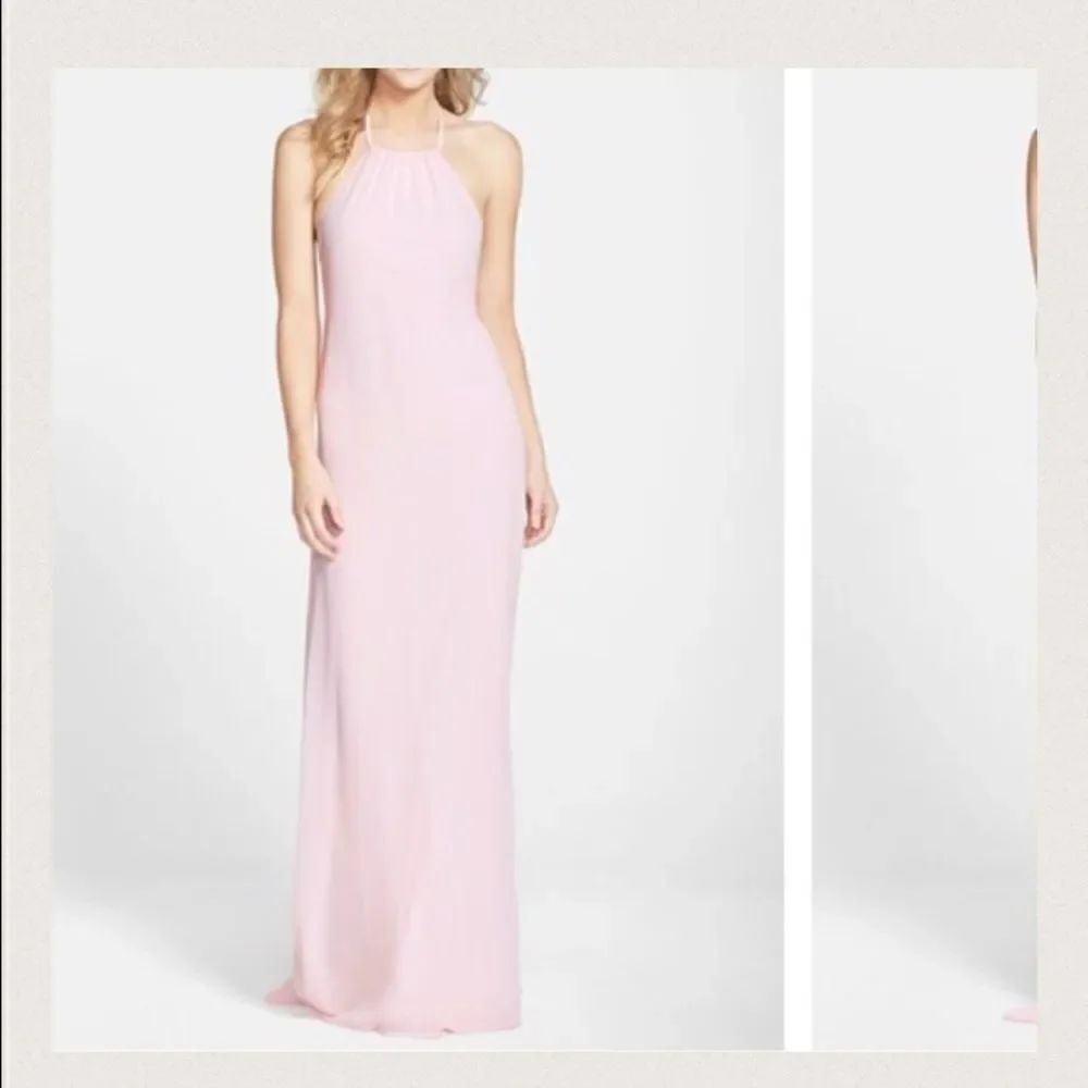 purple formal maxi dress